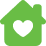 Home + Heart Icon